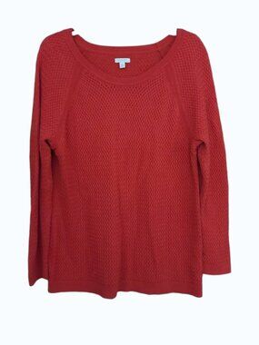 Sonoma Red Sweater XL Cotton